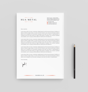 Letterhead Design by R.design for this project | Design: #27342511