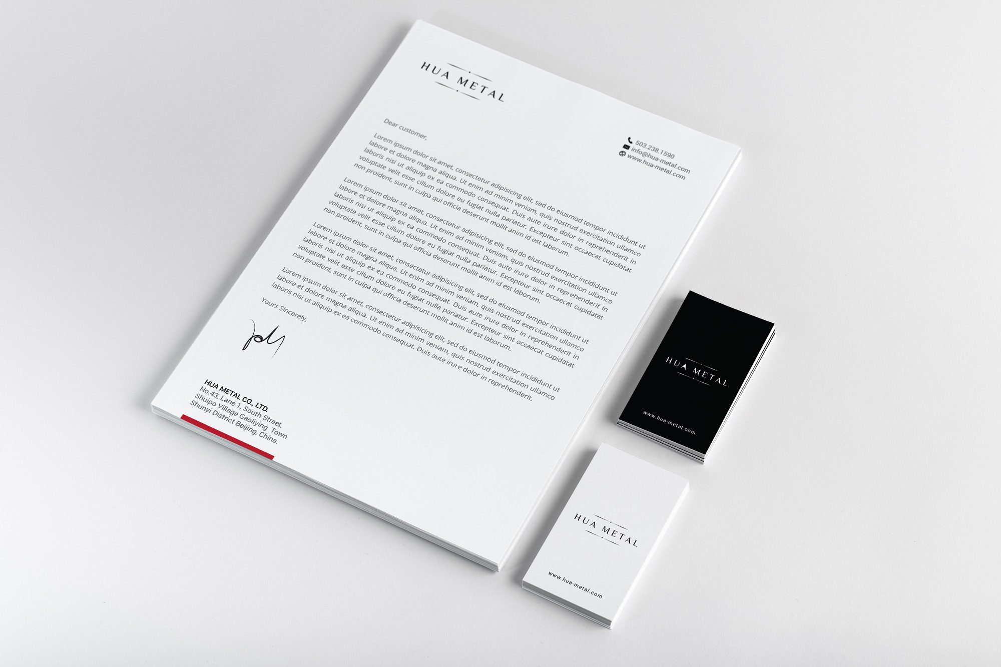 Letterhead Design by R.design for this project | Design #27350616