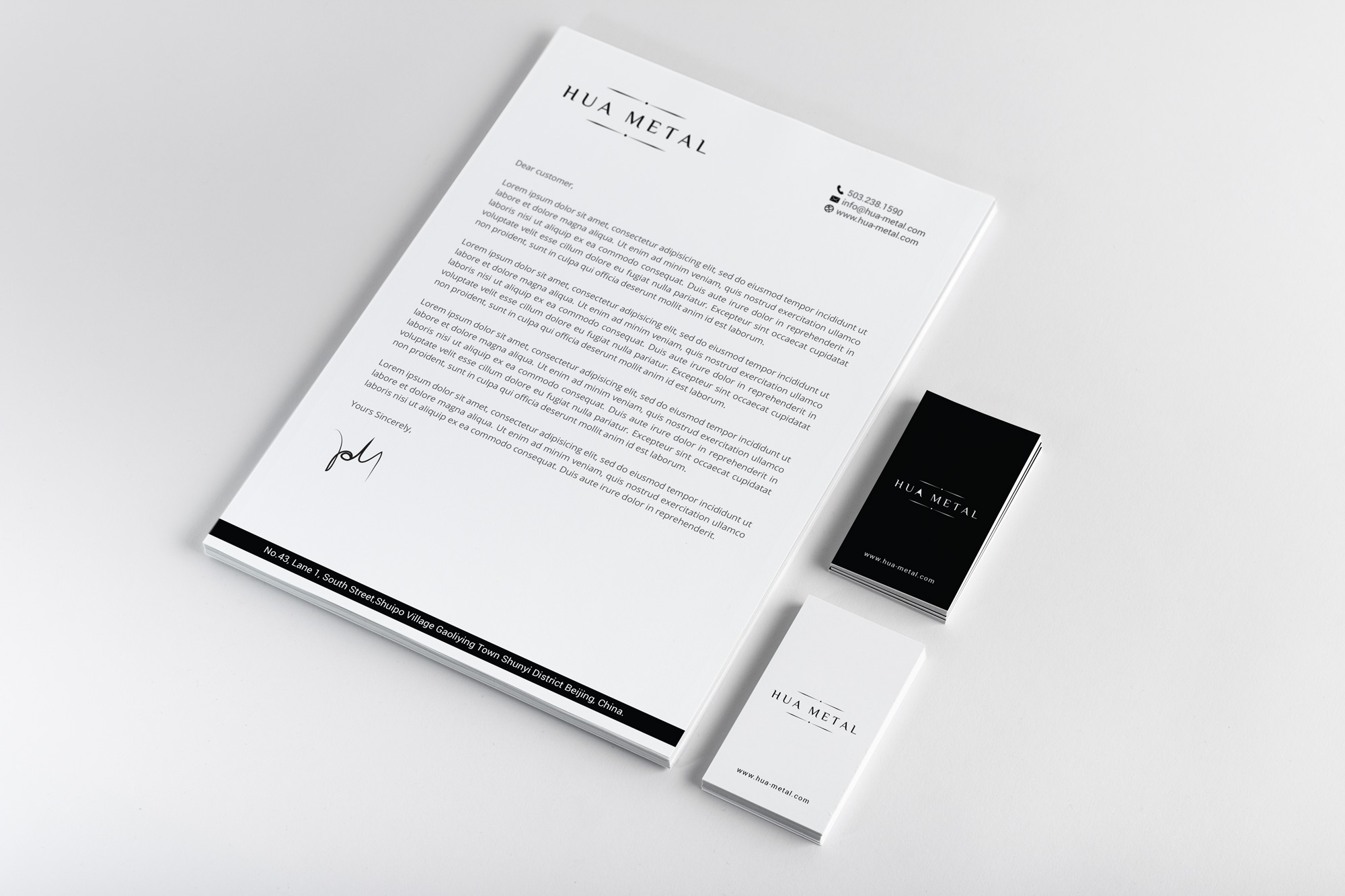 Letterhead Design by R.design for this project | Design #27350672