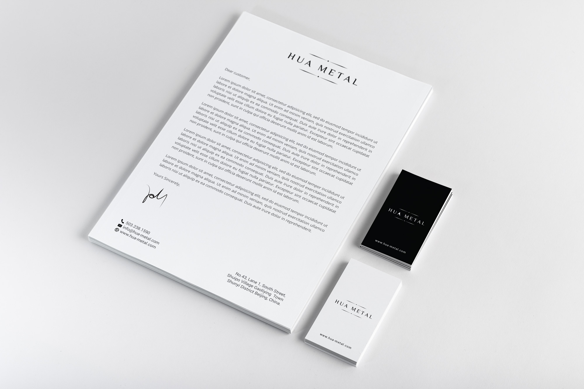 Letterhead Design by R.design for this project | Design #27350682