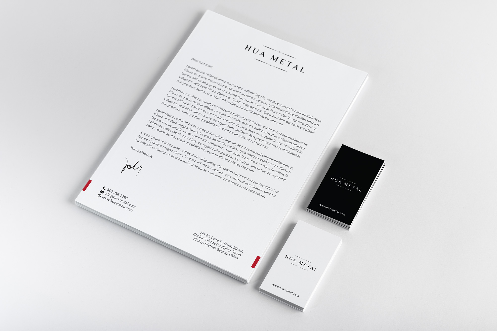 Letterhead Design by R.design for this project | Design #27350719