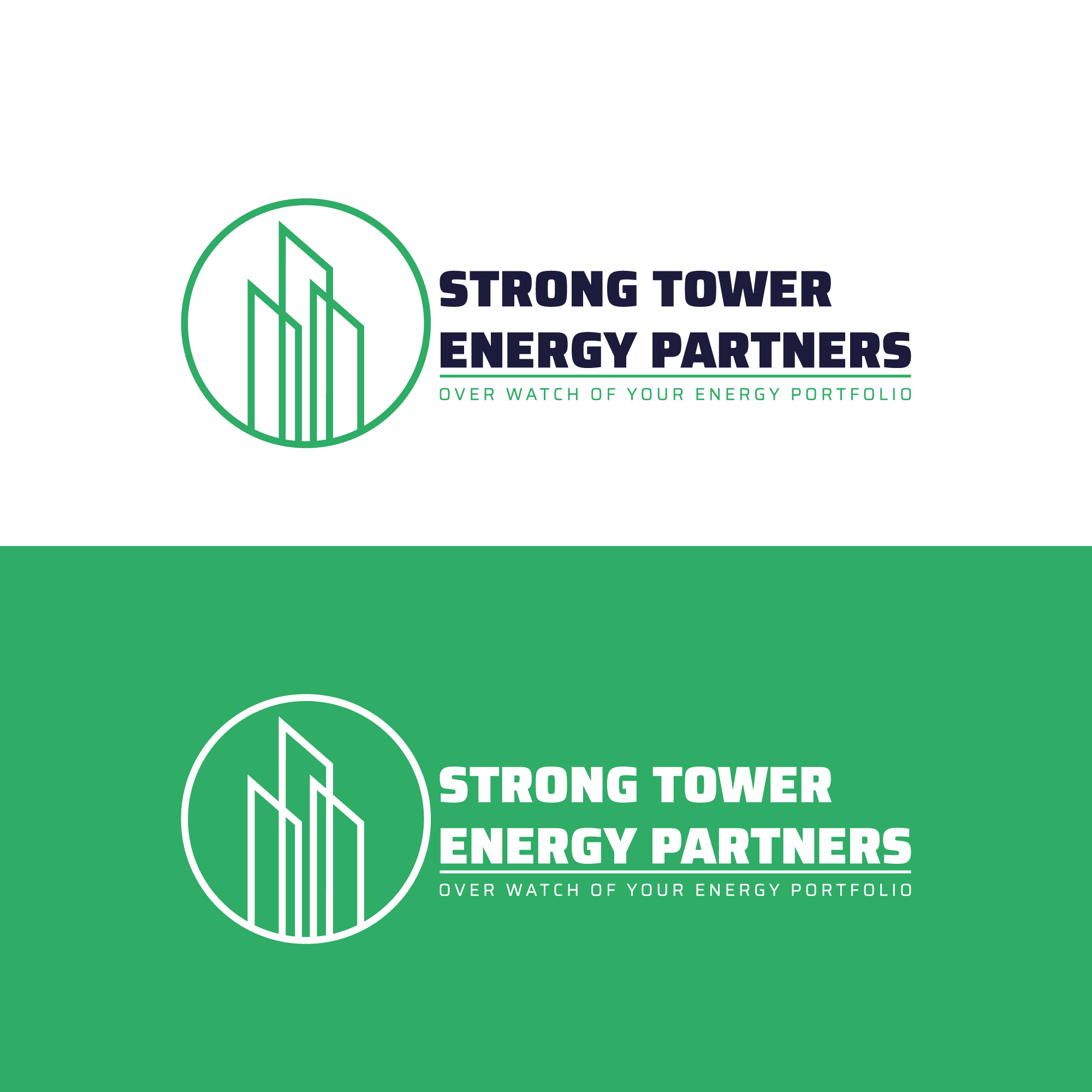 Logo Design by Zak deZign for Strong Tower Energy Partners | Design #27317395