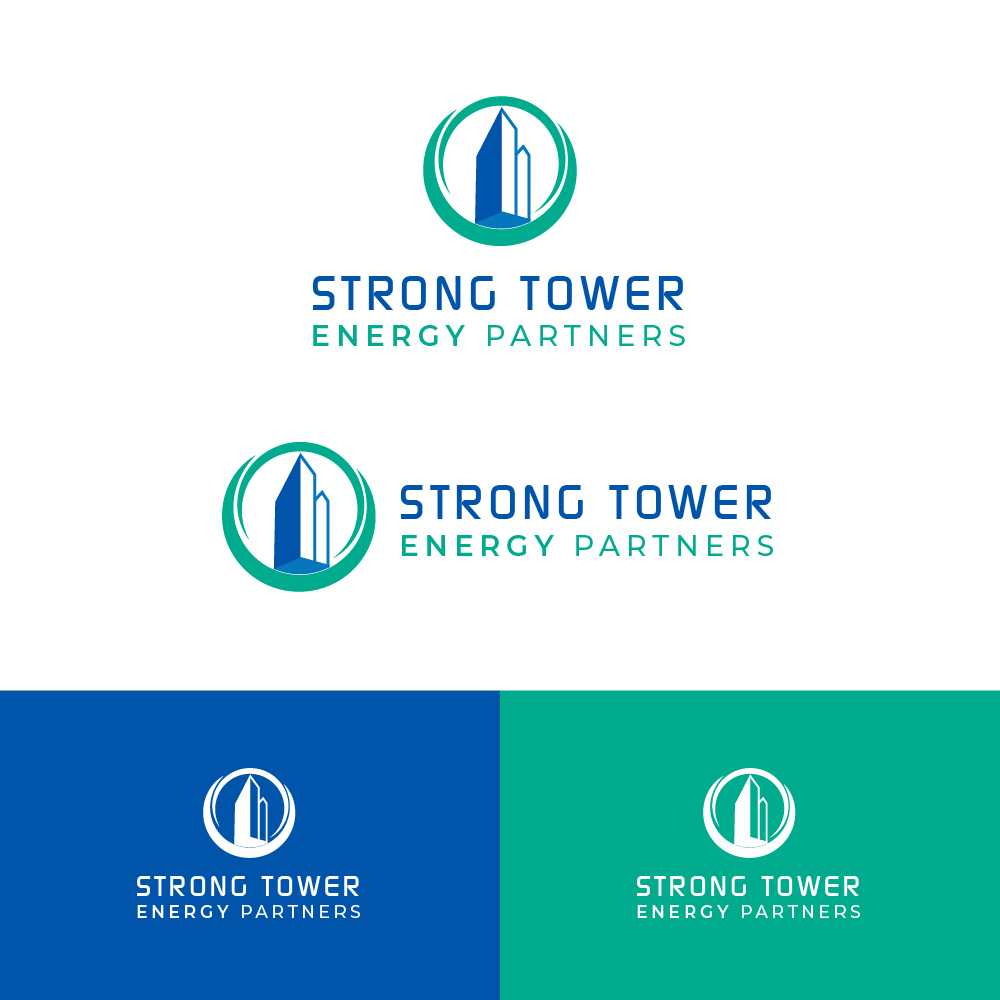 Logo Design by AlphabetZero.co.uk for Strong Tower Energy Partners | Design #27338827