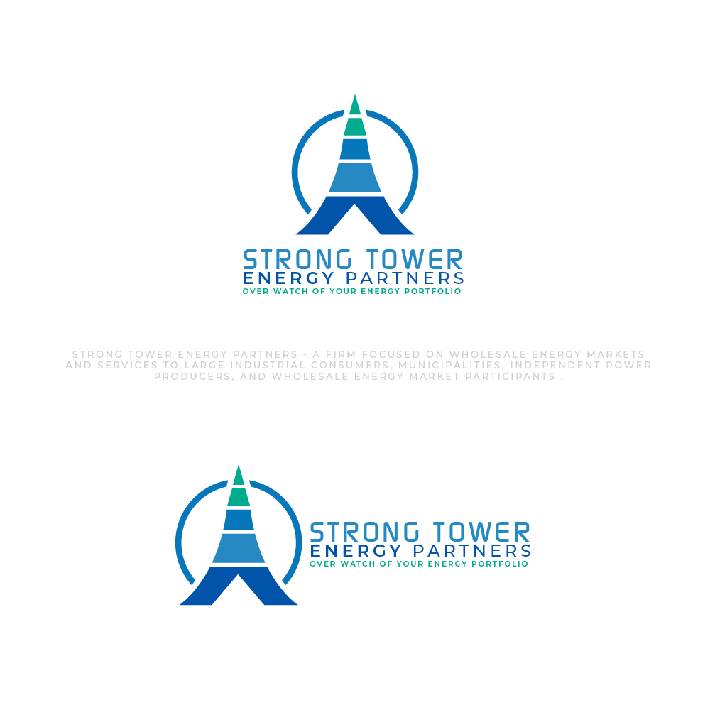 Logo Design by AlphabetZero.co.uk for Strong Tower Energy Partners | Design #27340218