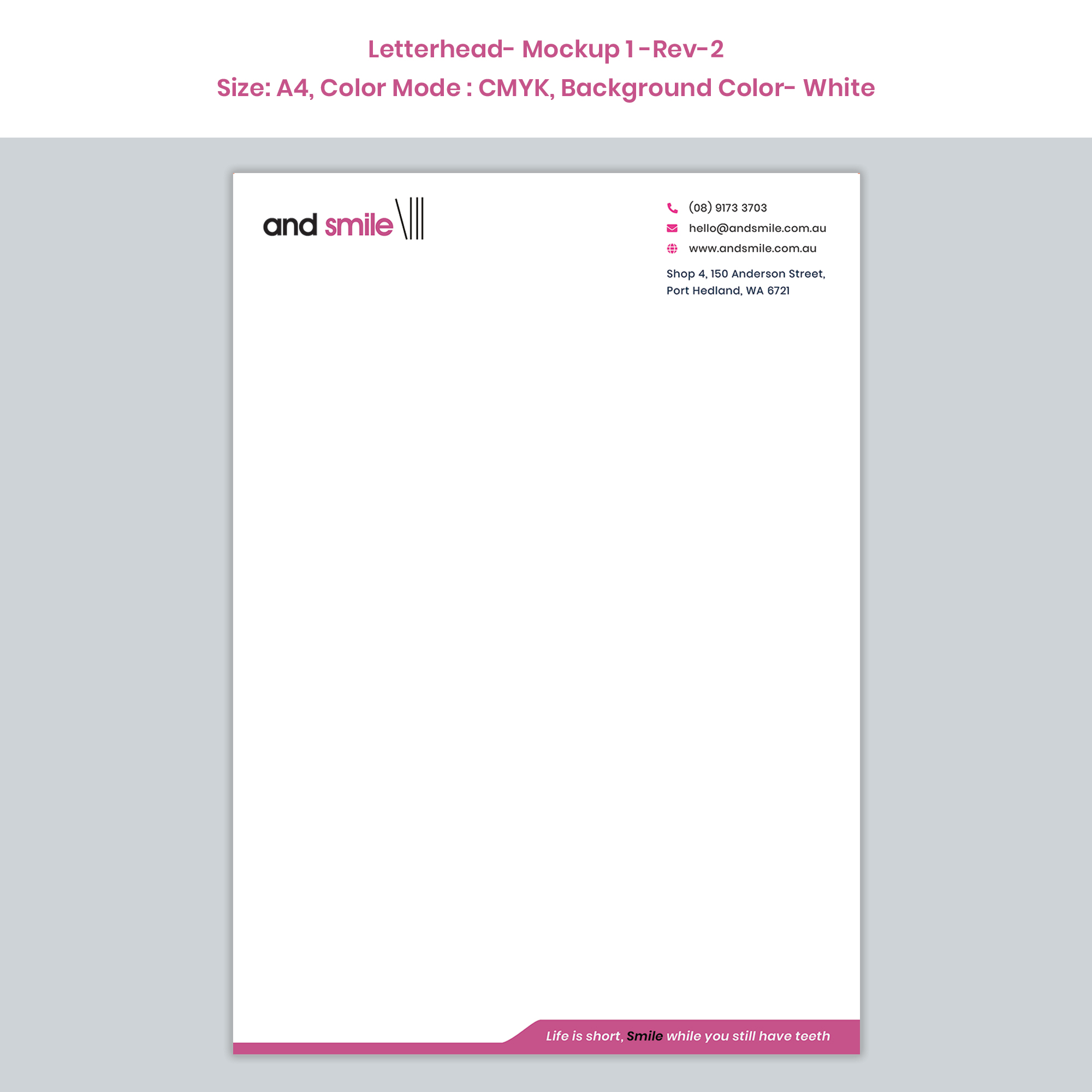 Letterhead Design by Expert Designer for this project | Design #27317686