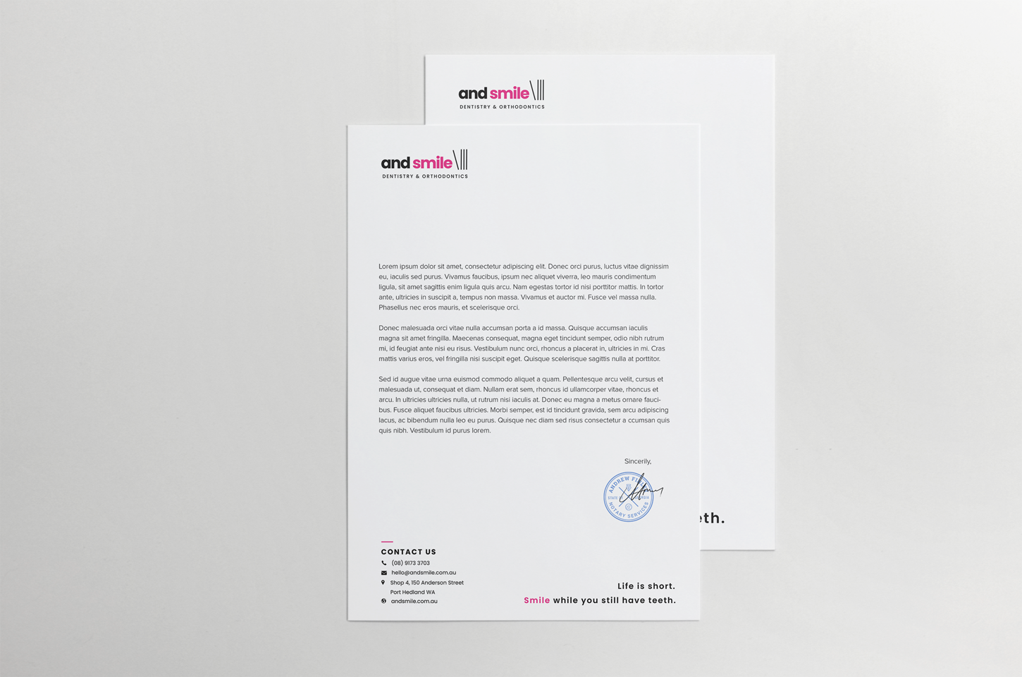 Letterhead Design by HYPdesign for this project | Design #27317447
