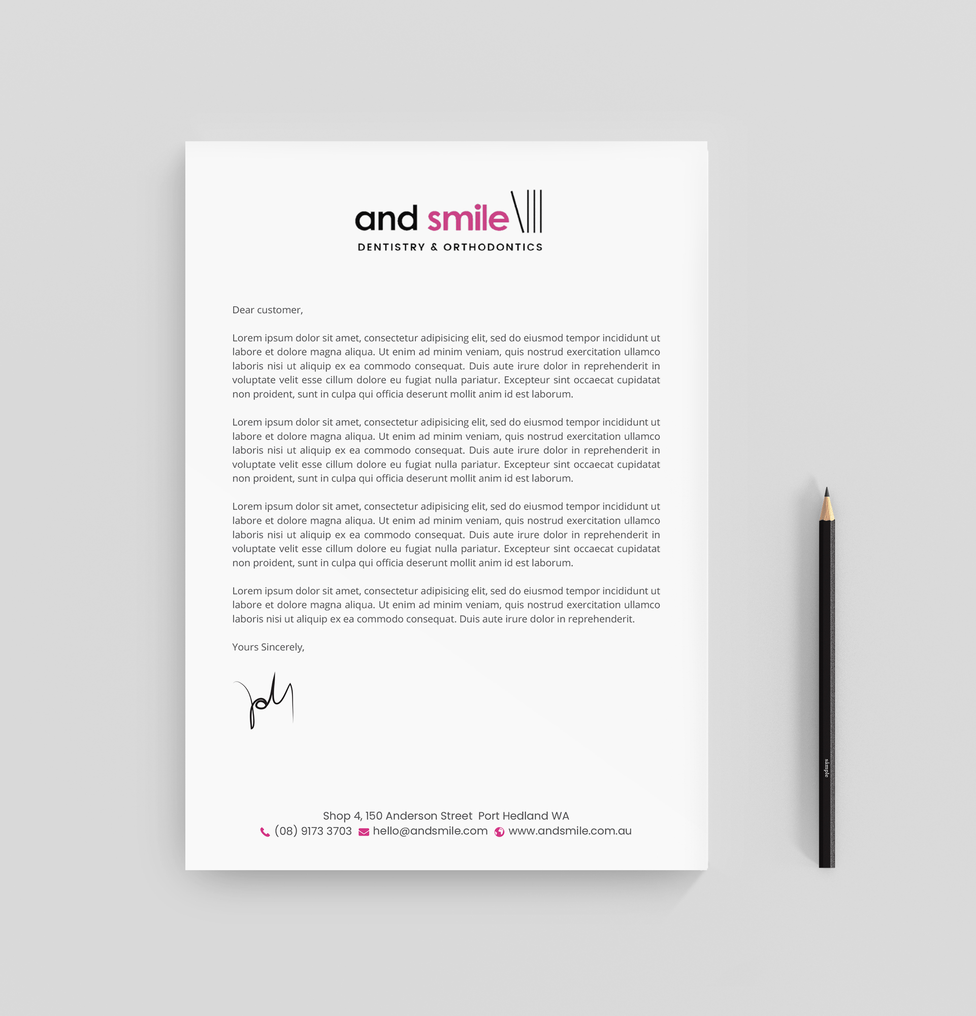 Letterhead Design by R.design for this project | Design #27317943