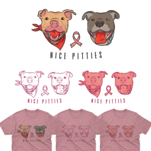Dog training business needs a fun t-shirt design for breast cancer awareness month | T-Shirt-Design von delegacydesign