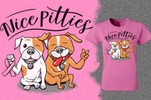 Dog training business needs a fun t-shirt design for breast cancer awareness month | T-Shirt-Design von Falih A