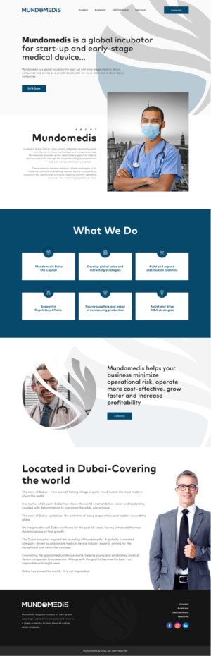 Mundomedis Web Design | Web Design by Hazan Shaw