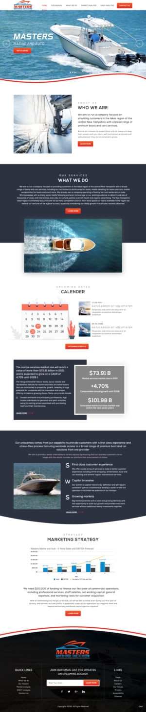Web Design by pb for this project | Design: #27337712