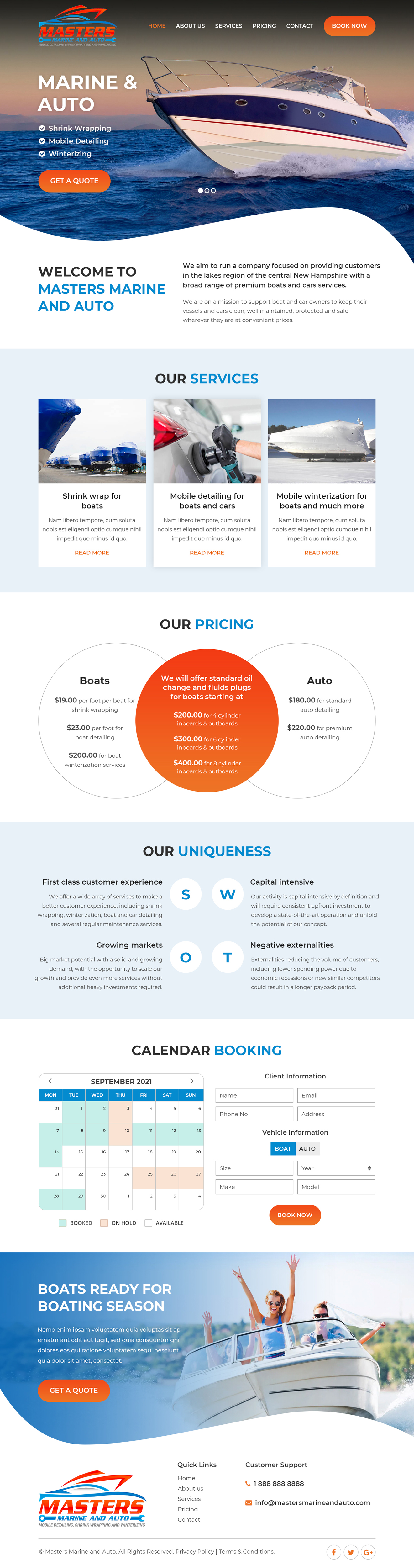 Web Design by Starlyn DS for this project | Design #27350558