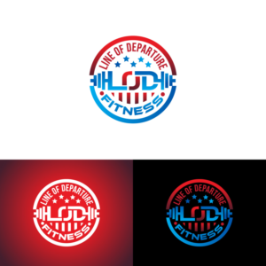 Line of Departure Fitness or LOD Fitness | Logo Design by Radsky17