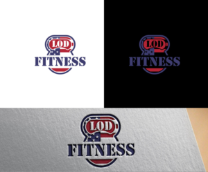 Line of Departure Fitness or LOD Fitness | Logo Design by uitaki