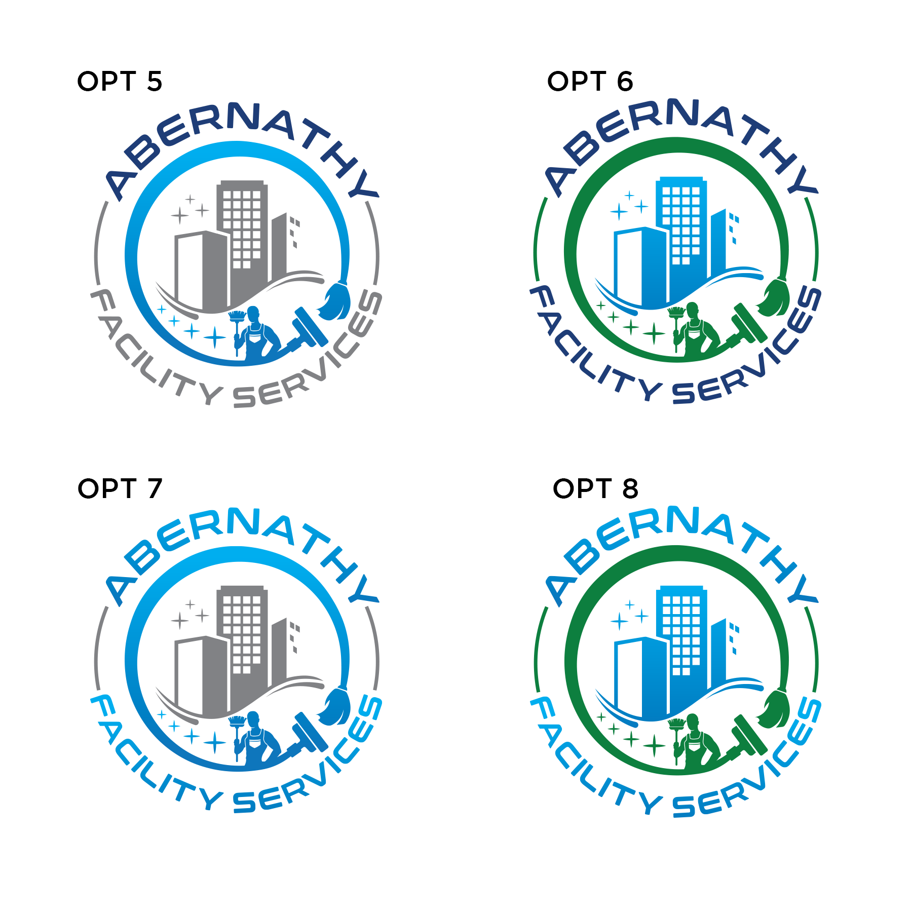 Logo Design by ZinKo for Abernathy Facility Services | Design #27372762