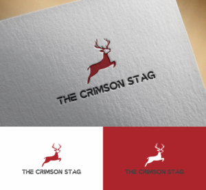 The Crimson Stag | Logo Design by Darma_Studio3