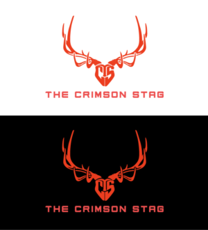 The Crimson Stag | Logo Design by got2believe