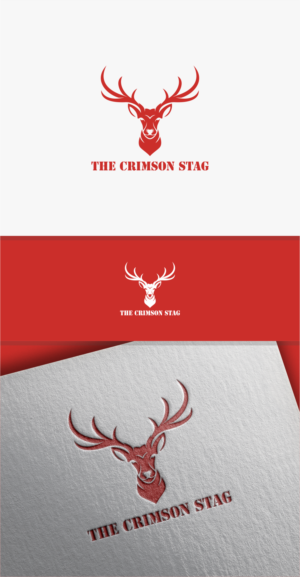 The Crimson Stag | Logo Design by MASH Std