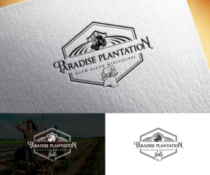 Paradise Plantation on the top and Glen Allan Mississippi at the bottom  | Logo-Design von step forward 2