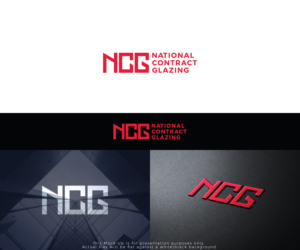 NCG National Contract Glazing | Logo Design by Vetroff
