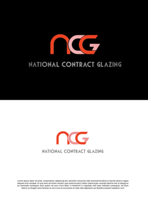 NCG National Contract Glazing | Logo Design by Amelia 25