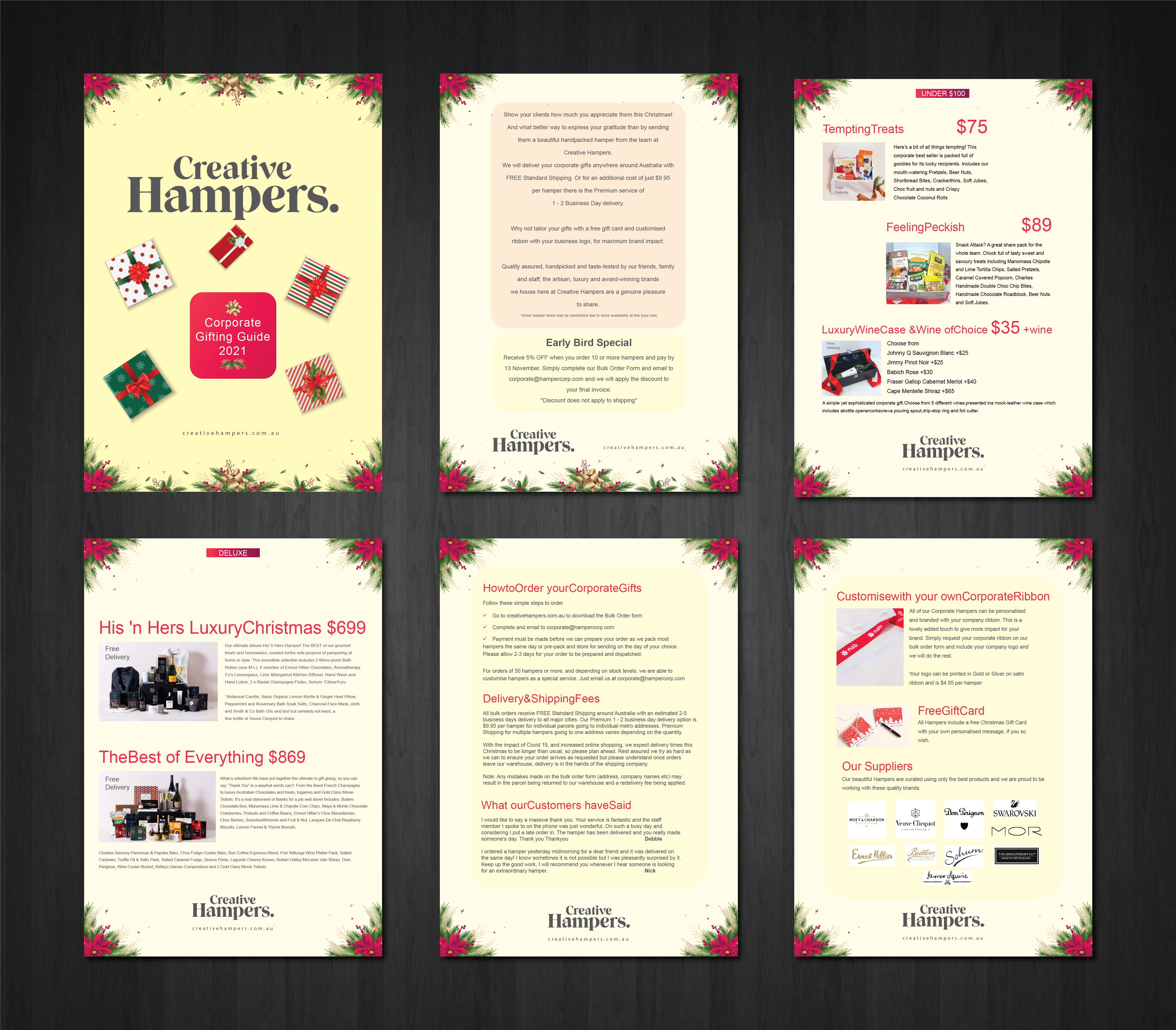 Brochure Design by artbitin for 3 Gift Girls | Design #27325237