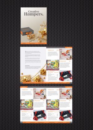 Corporate Christmas Hamper Guide 2021 | Broschüren-Design von nng