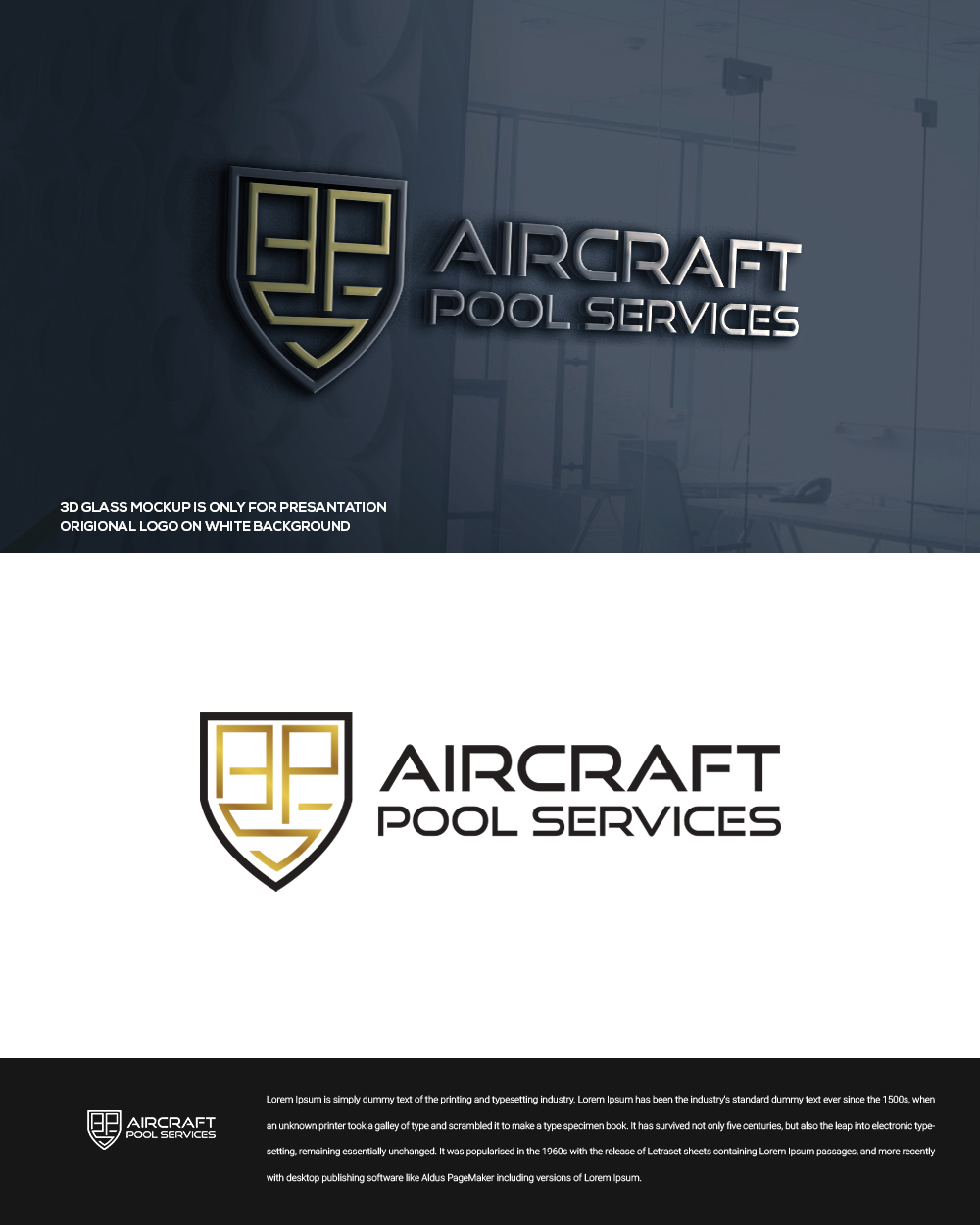 Diseño de Logo por Liimr design para Aircraft Pool Services | Diseño: #27378009