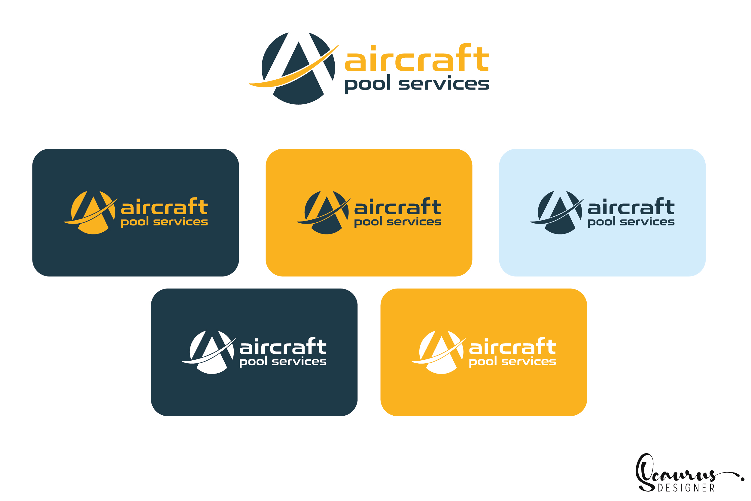Diseño de Logo por InkThink by Scaurus para Aircraft Pool Services | Diseño #27332498