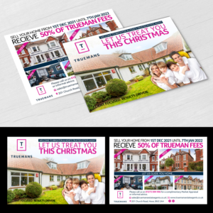 We are an Estate agency (Real estate)– looking for Christmas/winter theme leaflet | Flyer-Design von Designers Hub