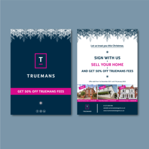 We are an Estate agency (Real estate)– looking for Christmas/winter theme leaflet | Design de Flyer par AnaMSantos