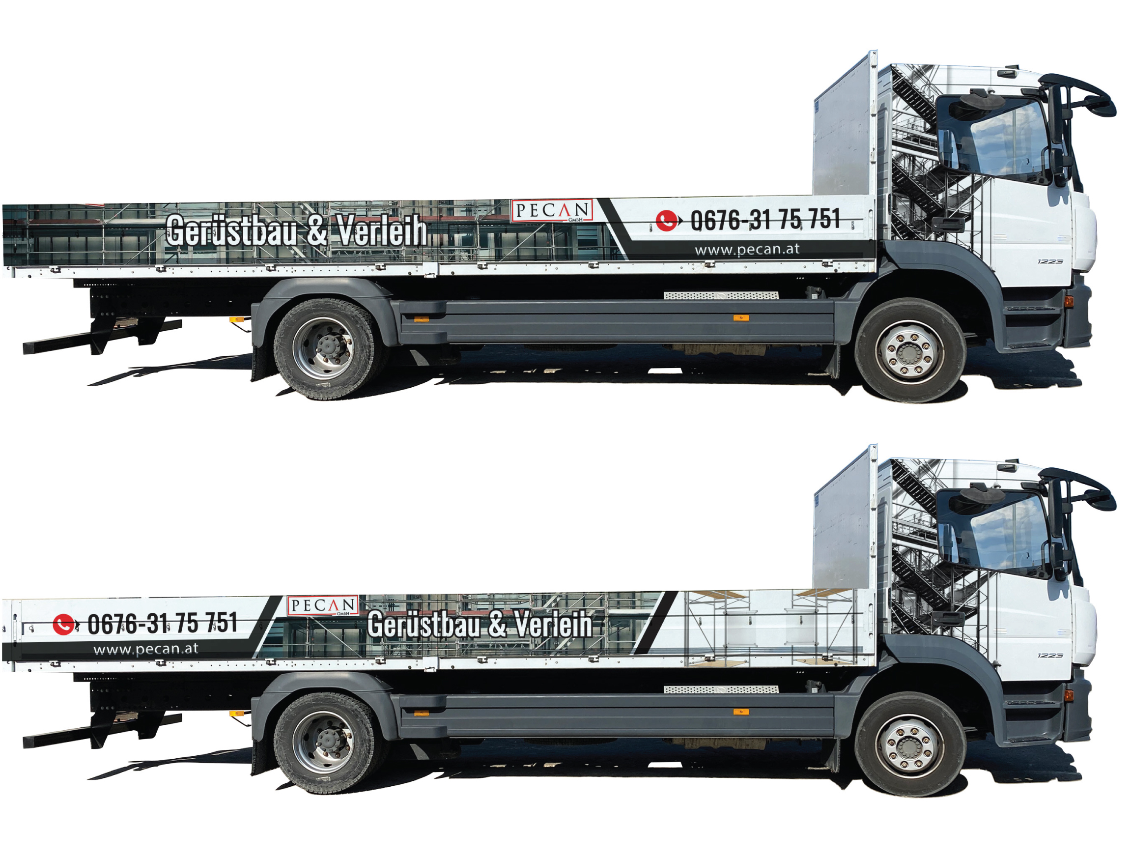Car Wrap Design by White Diary for Riedl Bauservice GmbH | Design #27334150