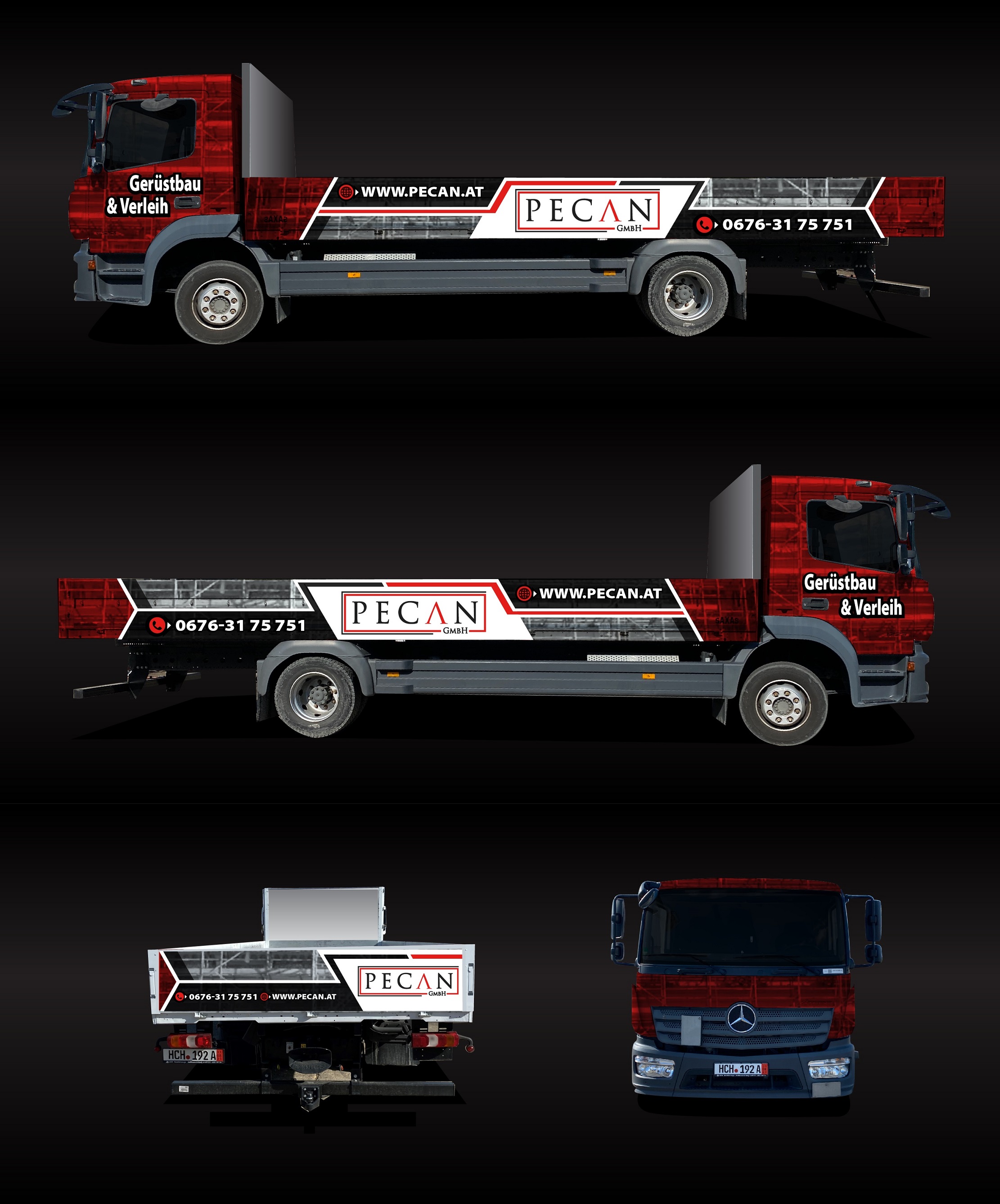 Car Wrap Design by Kira Graphics for Riedl Bauservice GmbH | Design #27360074