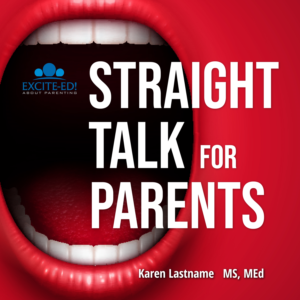 Art for parenting podcast with straight/direct talk...no fluff here! 