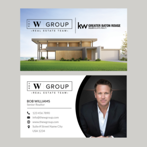 The W Group Business Cards | Business Card Design by Sarah Haroon