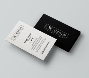 The W Group Business Cards | Business Card Design by R.design