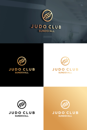 Judo Club Sundsvall | Logo Design by ZiangArt_Studio