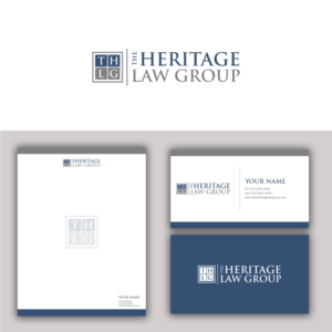The Heritage Law Group | Logo Design by MG.graphics