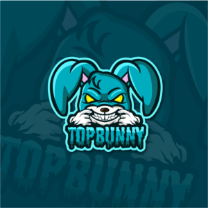 TOP BUNNY - written similar to the santa cruz picture example | Design de Logo par Rockzzila