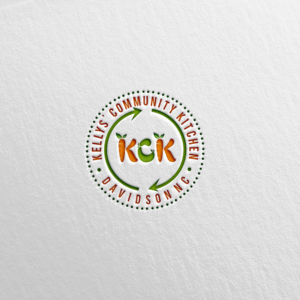 Kellys' Community Kitchen Davidson NC | Logo Design by SteffySummer