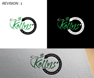 Kellys' Community Kitchen Davidson NC | Logo Design by uitaki