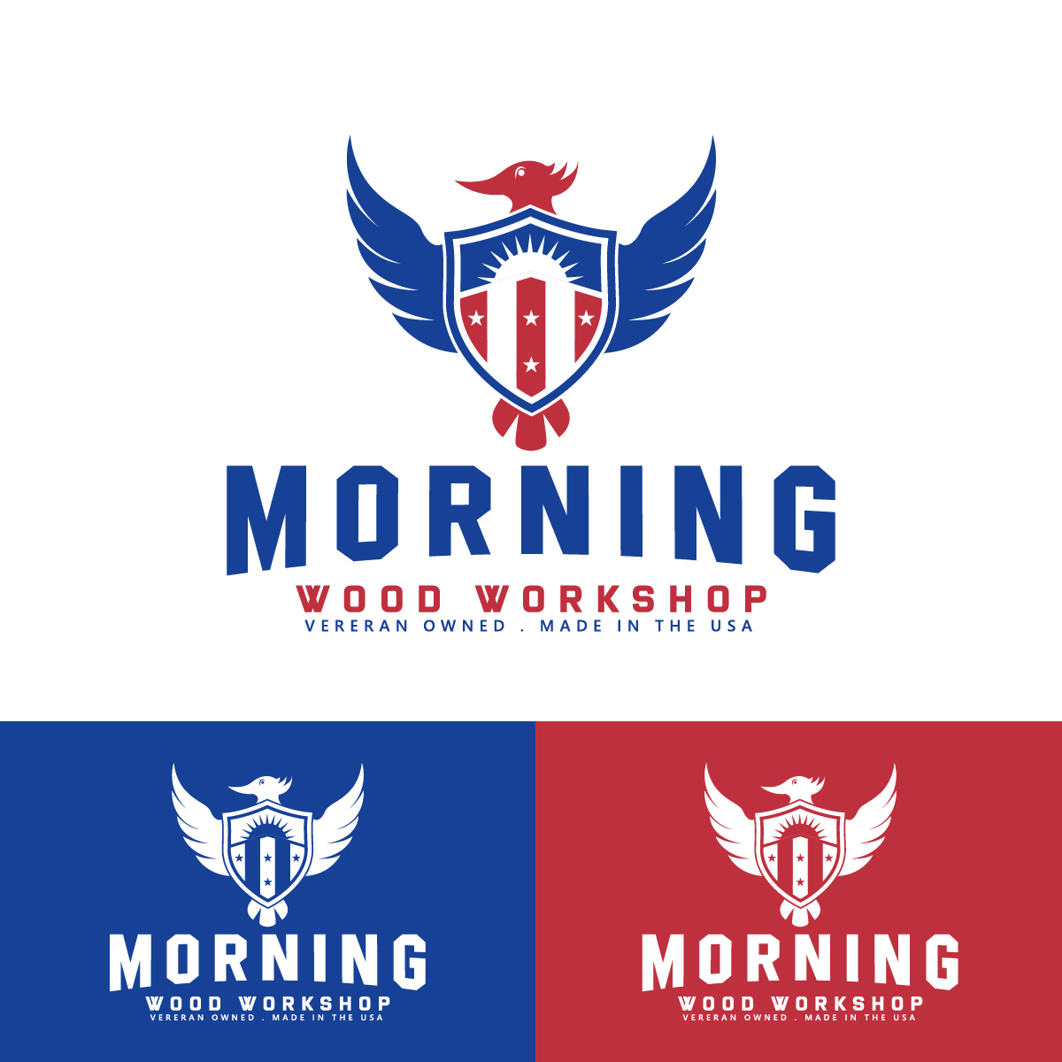 Logo Design by fly  design for Morning Wood Workshop | Design #27327308