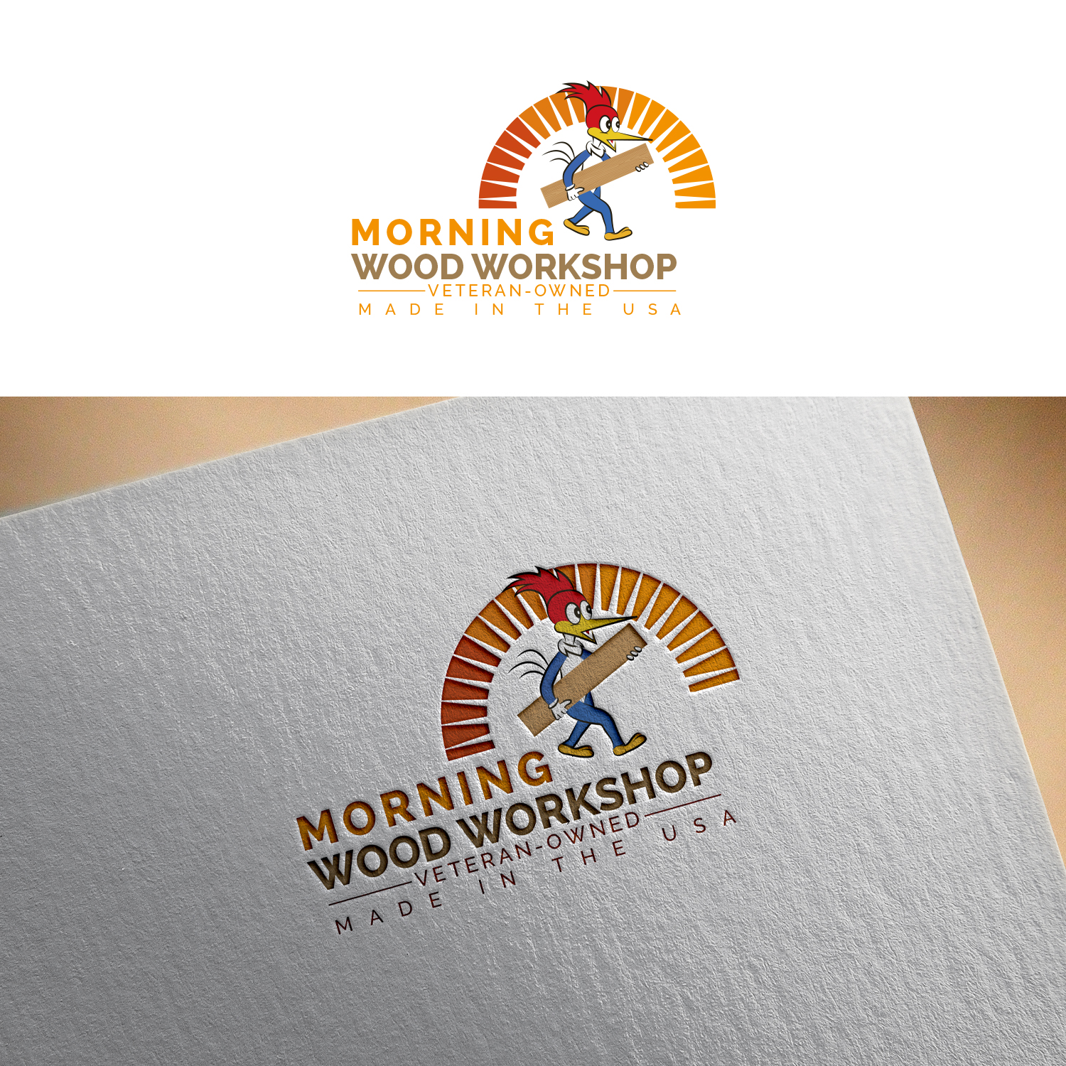 Diseño de Logo por Maxo-Biz para Morning Wood Workshop | Diseño #27335688