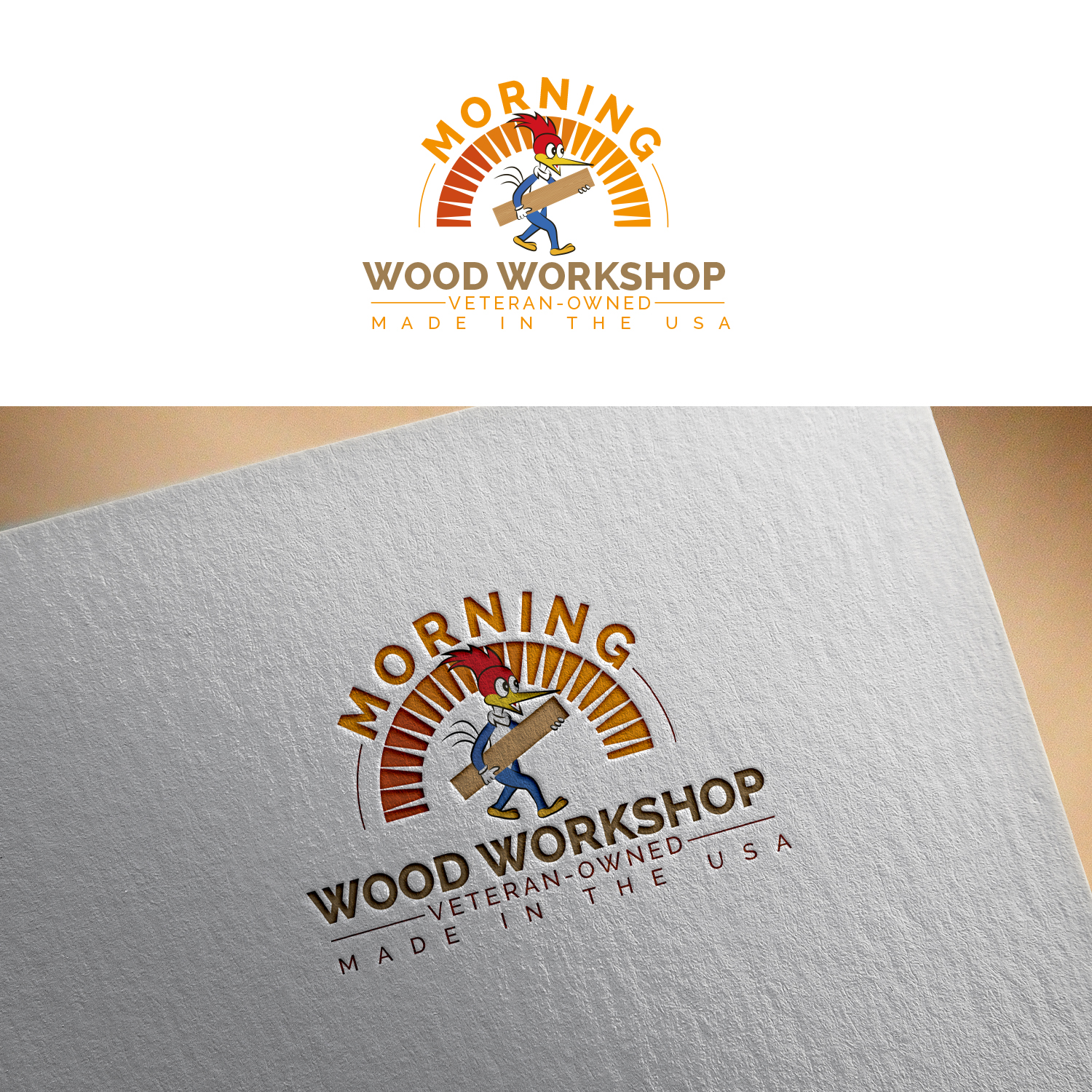 Logo-Design von Maxo-Biz für Morning Wood Workshop | Design #27335689
