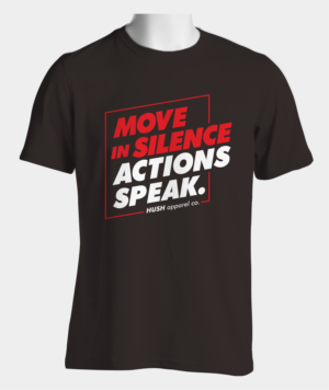 Apparel Design by Etagraph for HUSH apparel co | Design: #27332600