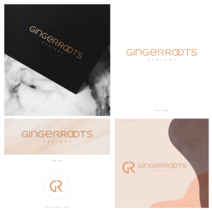 GingerRoots Designs | Logo Design by DominicDesign