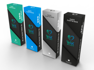 Wax Heart Cannabis Cartridge box | Design Emballage par davidsantacruz7