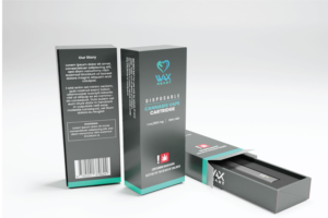 Wax Heart Cannabis Cartridge box | Design Emballage par Fajr.