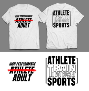 Personal Trainer needs a t-shirt design. Improve on logo and slogan in back. | T-Shirt-Design von SAI DESIGNS