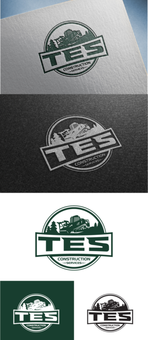 Logo Design by farady for TES Construction Services | Design: #27328503